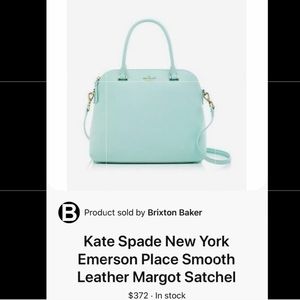 Kate Spade rare leather Margot bag